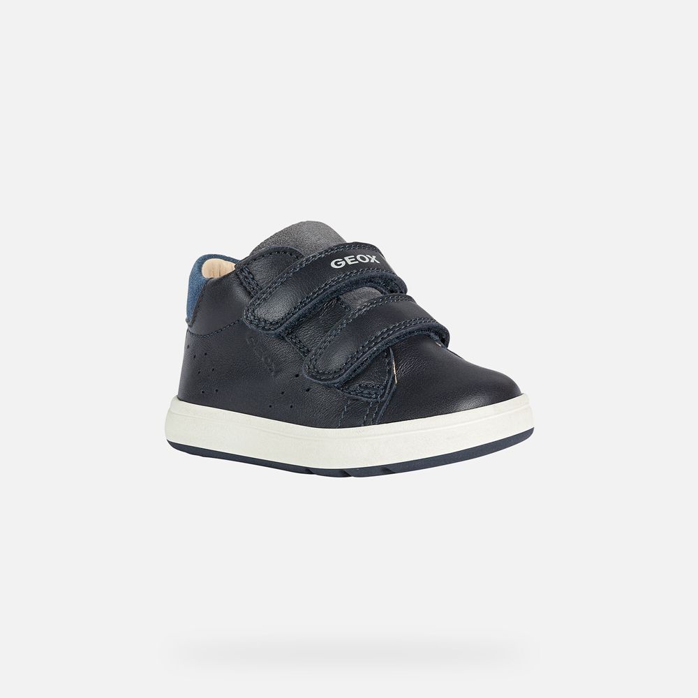 Geox Boots Navy Biglia Boy - Geox Baby Shoes - TCGVLZ870